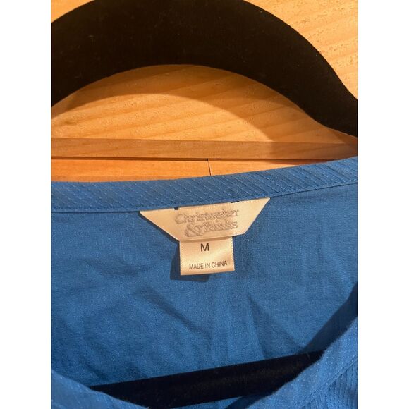 Blue Slim Waist Top - Picture 3 of 5